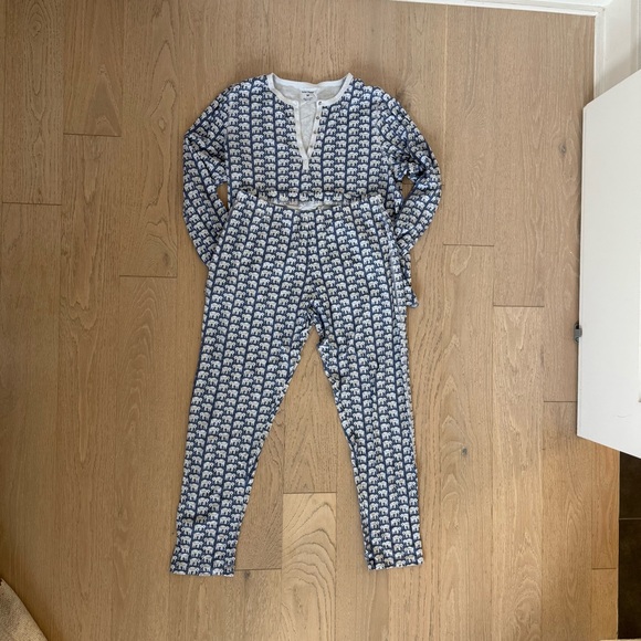 Roller Rabbit Women’s Elephant Print Pajamas Sz M - Picture 6 of 6